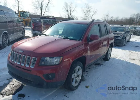 2014 Jeep Compass Latitude z USA, uszkodzony, nr VIN 1C4NJDEB8ED546369